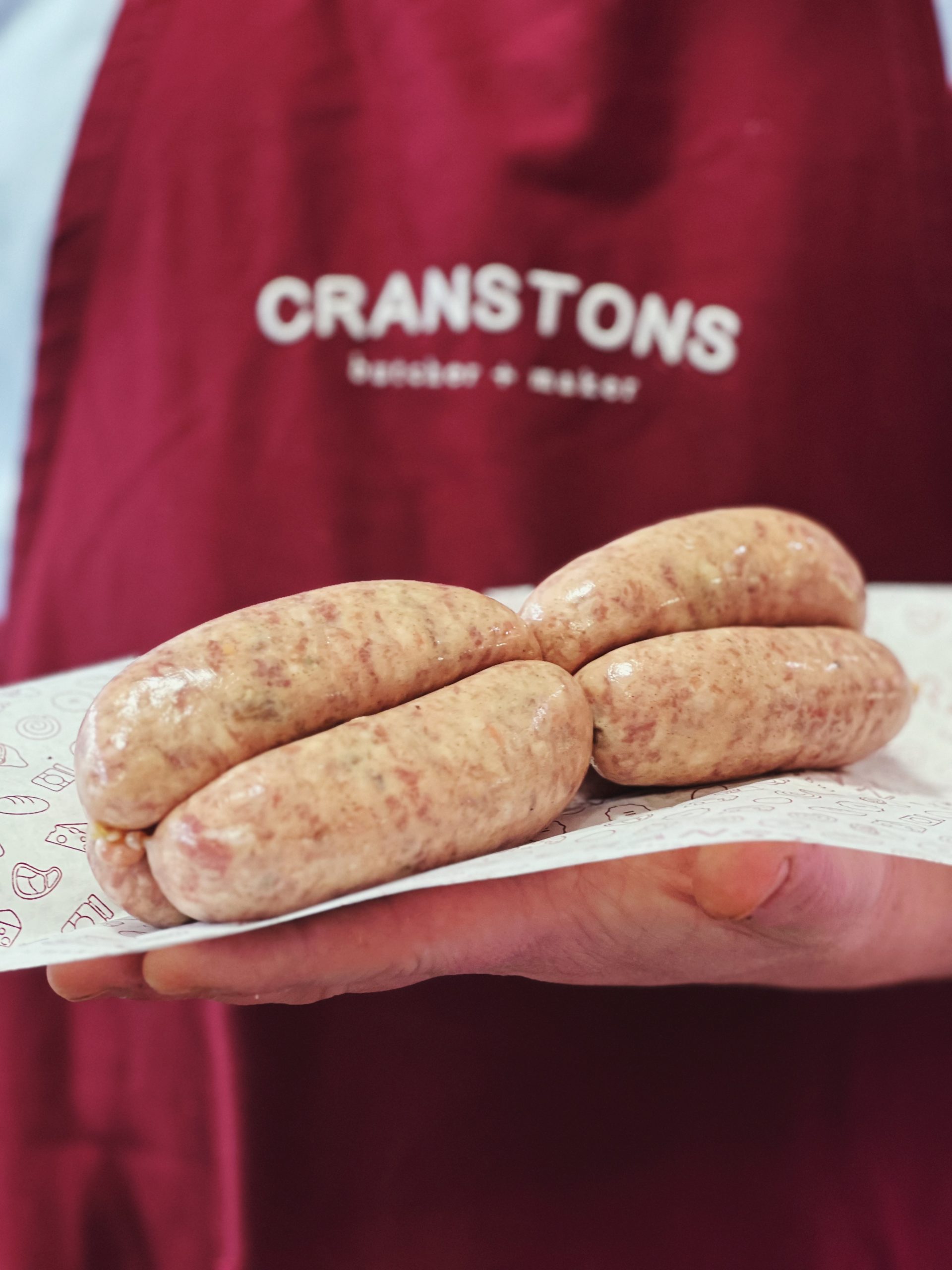 Cumberland Sausage with Caramelised Onion Cranstons