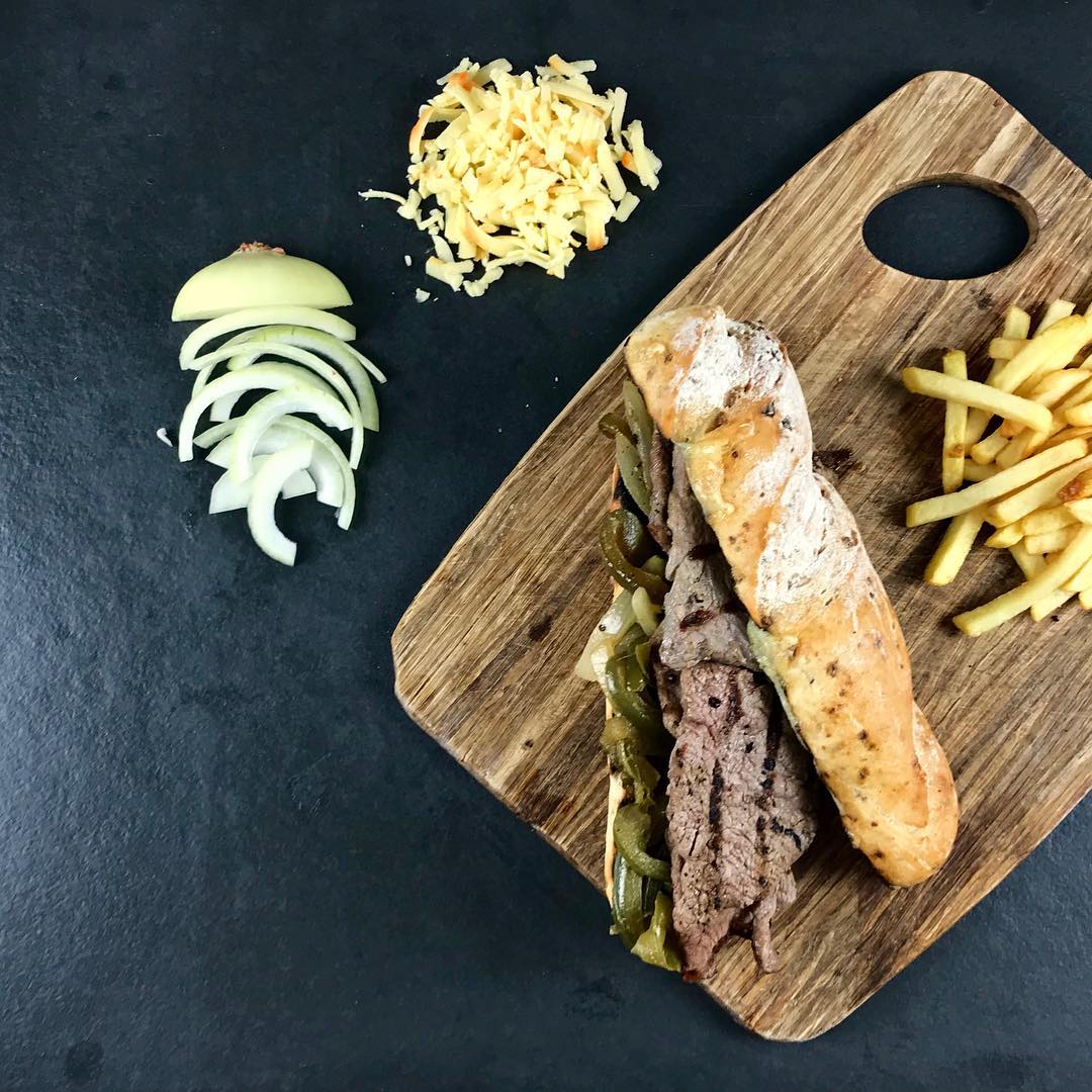 The Cranstons Cheesesteak Sandwich! Char Grilled Minute Steak, Cumbrian Applewood Smoked Cheese, Onions & Peppers! .
.
#food #foodie #steak #cheesesteak #phillycheesesteak #meat #cheese #cumbria #penrith #carlisle #cafeoswalds #cranstons