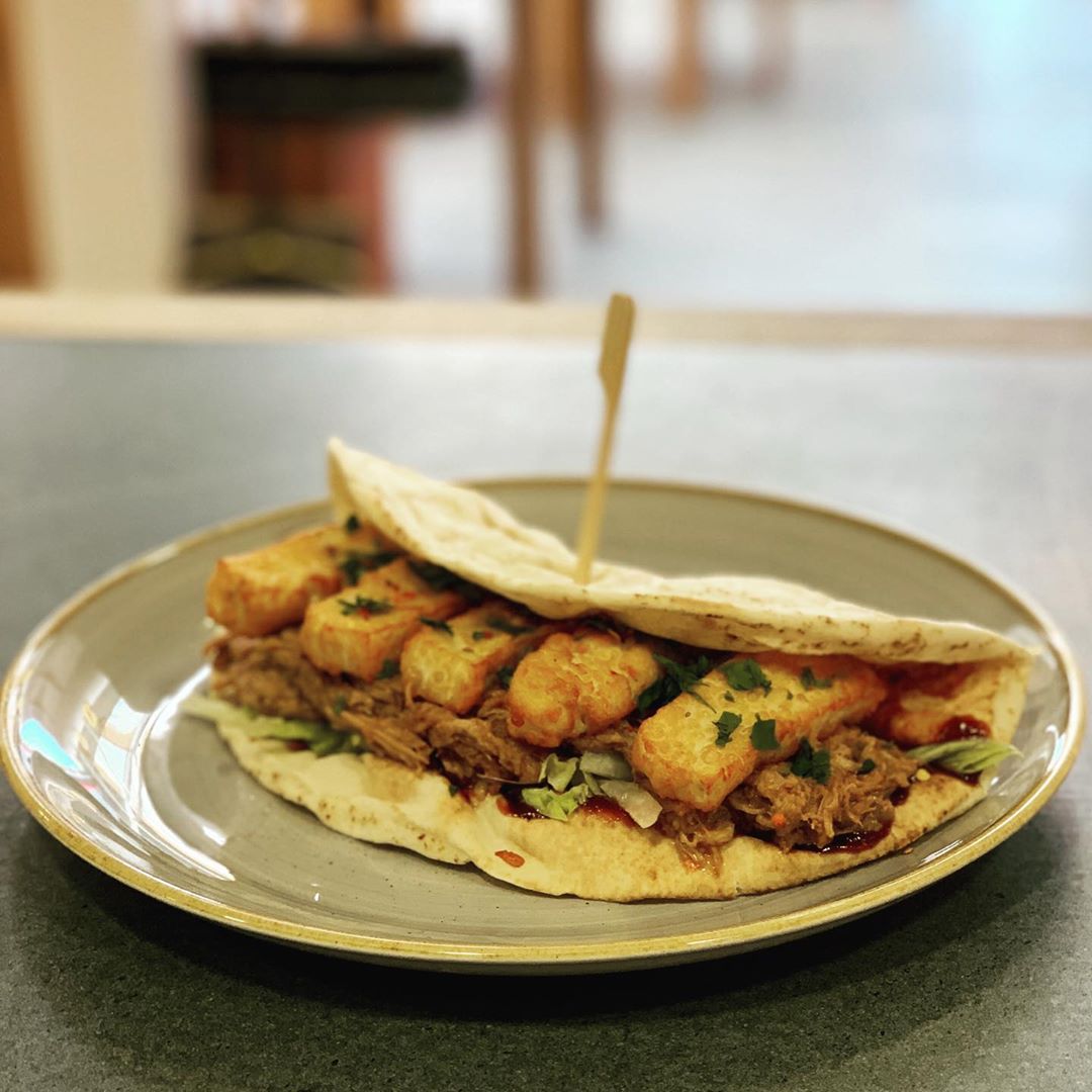 The Pulled Pork and Halloumi Flat Bread. Think we’ve found a new ...