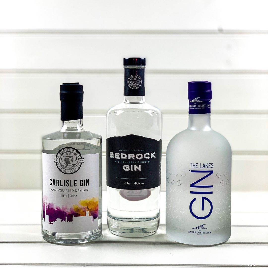 What a beautiful line up! 😍 We’re pleased to welcome @carlisle_gin_the_original to our fabulous range of Cumbrian gins. 🍸 Shop now at our Food Halls