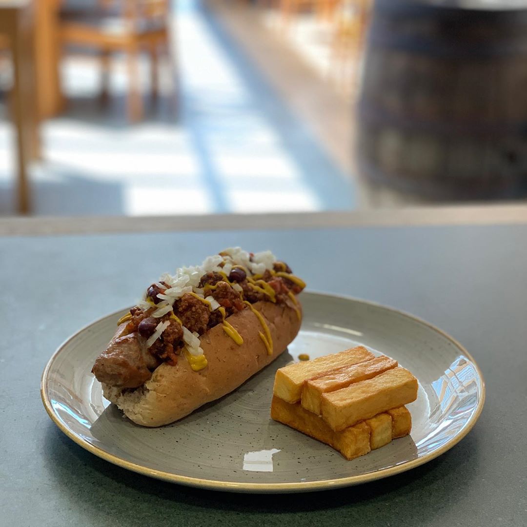 The Chilli Dog. Isn’t she a thing of beauty?! Tag a mate who’d destroy this beast!