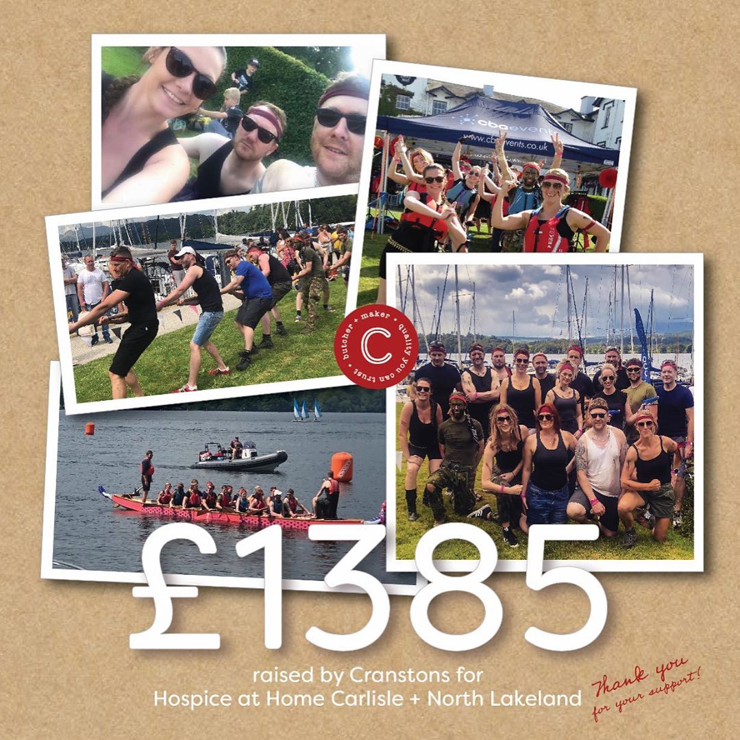 We’d like to thank everyone who helped us raise an amazing £1385 for @hospiceathomecandnl at the @cbavenuesevents Dragon Bay Regatta! Huge well done to all the teams who’ve collectively raised over £20,000 for their chosen causes. 👏🏻🐲🚣🏼‍♀️