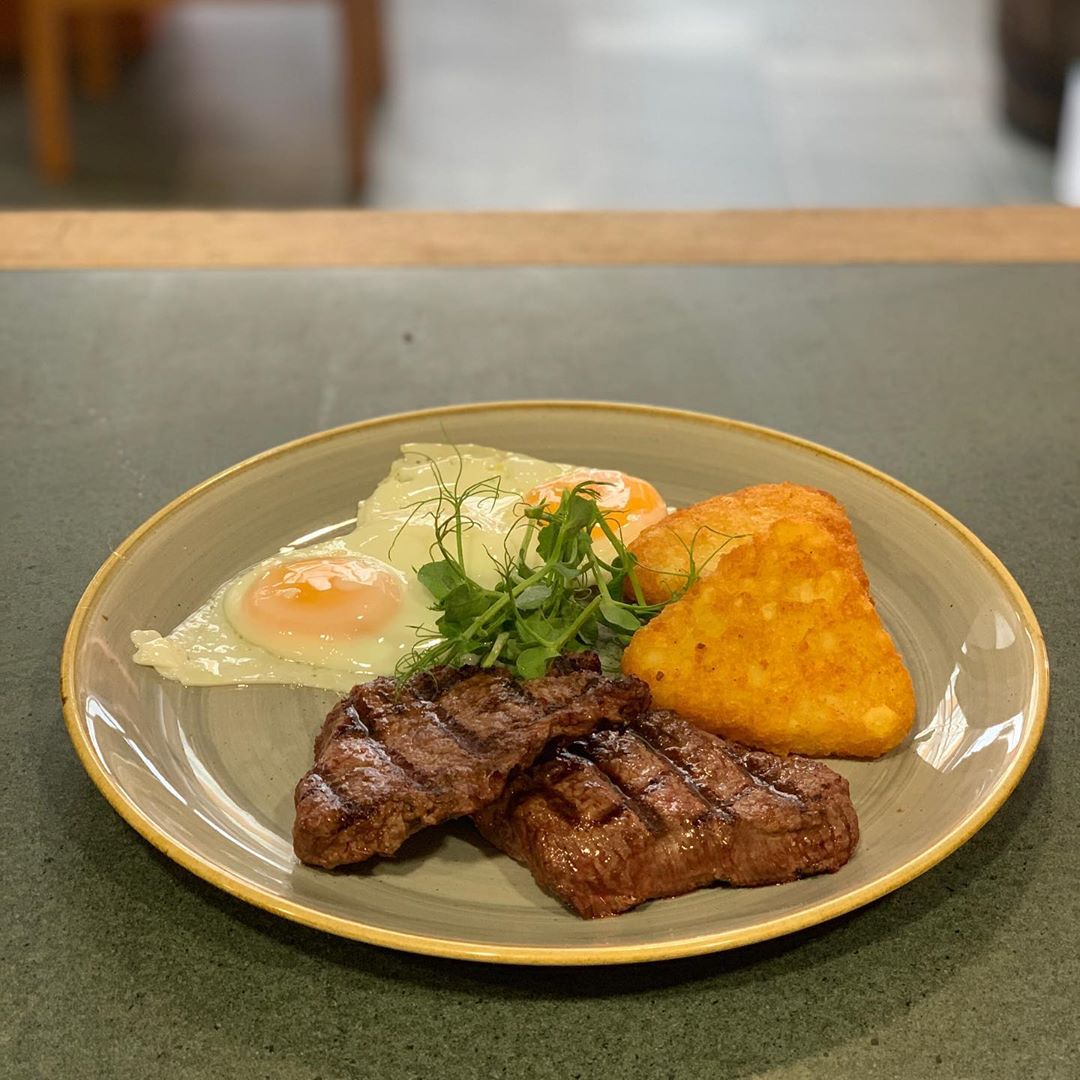 Steak, Eggs and Hash Browns. Name a more beautiful trio… I’ll wait…