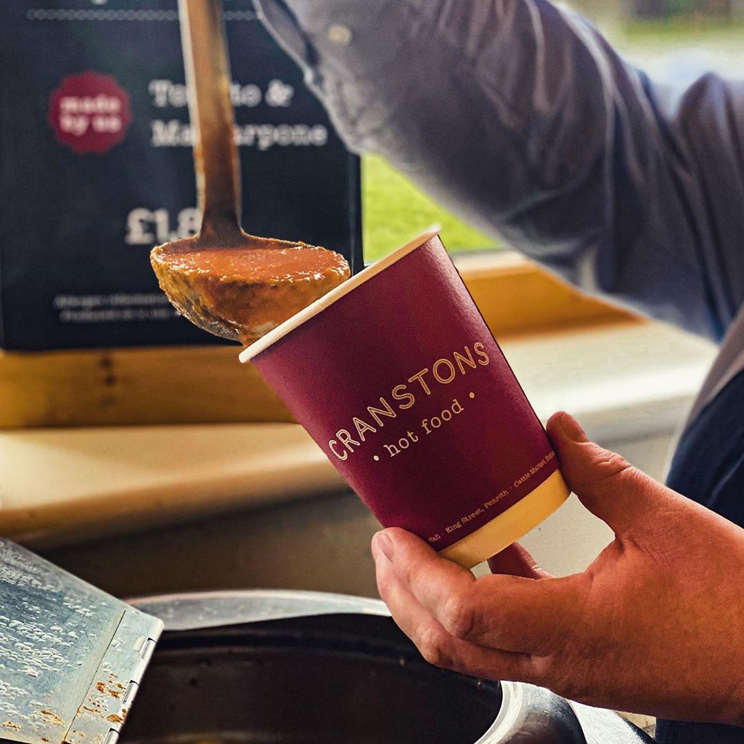 We are loving our homemade soup! ❤️🍵 We’ve got some new ones on the hot counter menu: Tomato & Mascarpone, Lentil & Bacon and Chicken & Veg. 😋

Check your local Cranstons for your soup of the week! ✨