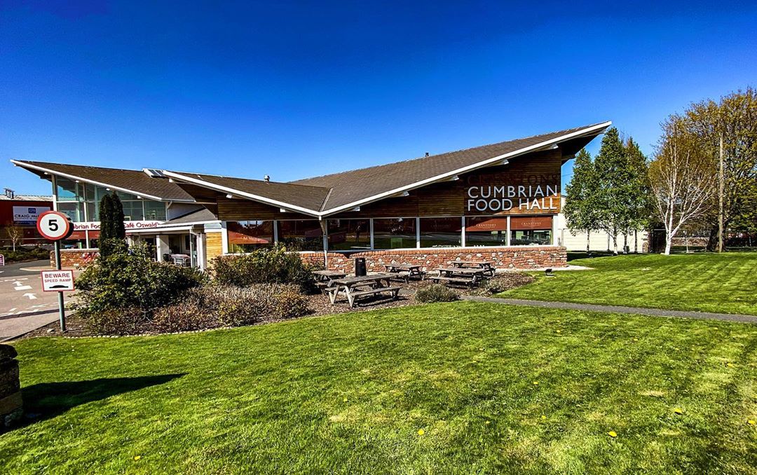 The Cumbrian Food Hall is looking glorious in this sunshine! ☀️ Don’t forget your barbecue goodies this week when you’re out shopping for your essentials – they’re at the top of our lists! 🍔🌭 All of our shops are open as normal with social distancing measures in place.