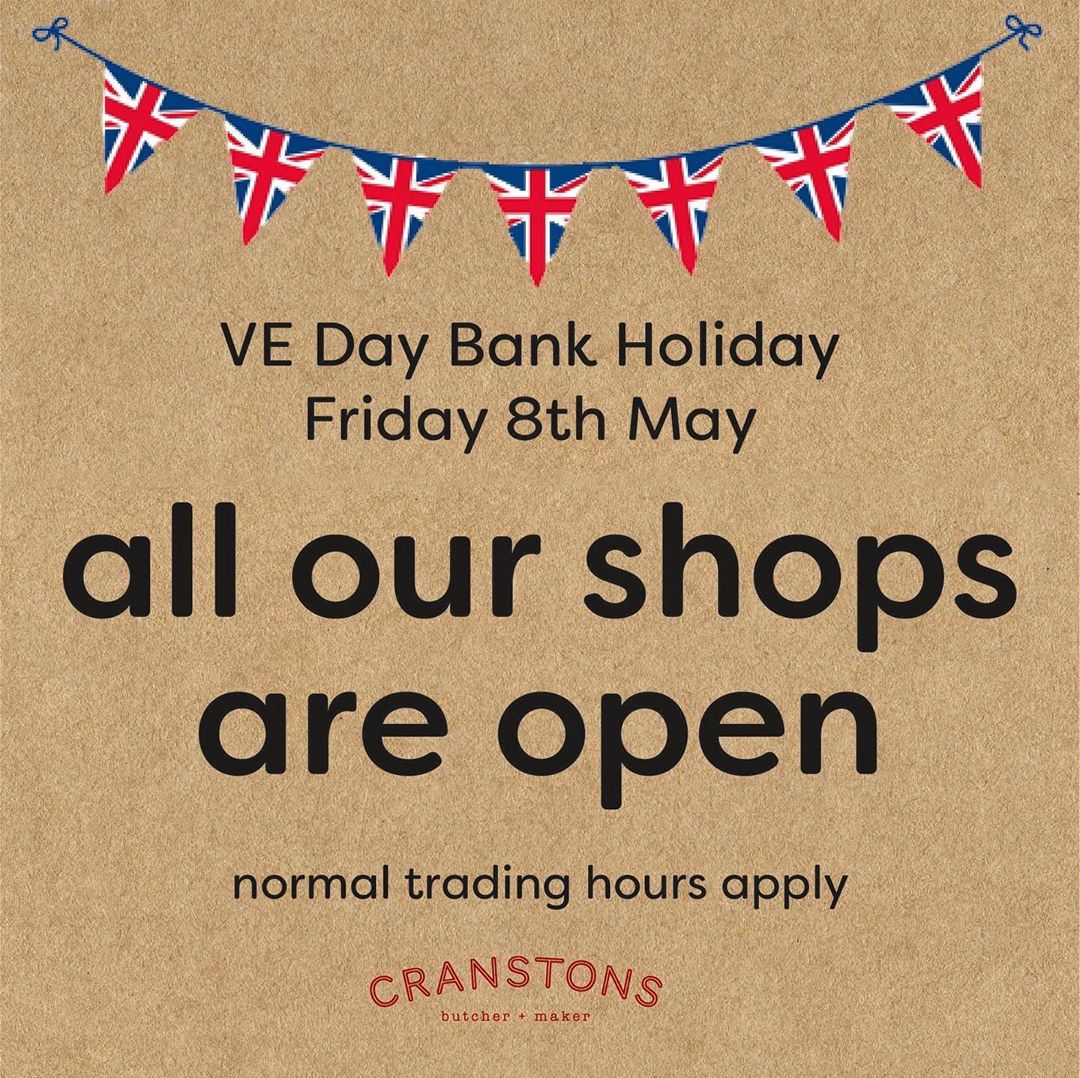 Here are our opening hours for this bank holiday weekend! 🇬🇧✌️☀️ Please see the following link in the bio for our opening hours 😎