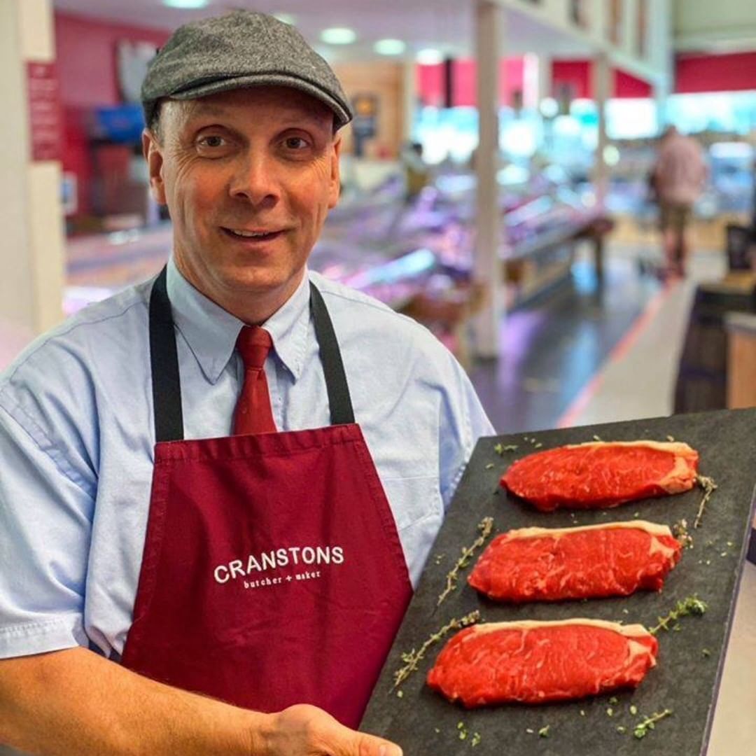 We’ve got some brilliant news to share!

Our 21 day dry aged Sirloin steak has been judged the Best naked steak in Britain by the Q Guild of Butchers🥩🏆😊 A big 🙌 for Alan here who works with our beef farmers, looks after the maturation and oversees our butchery team. Well done Alan 👌