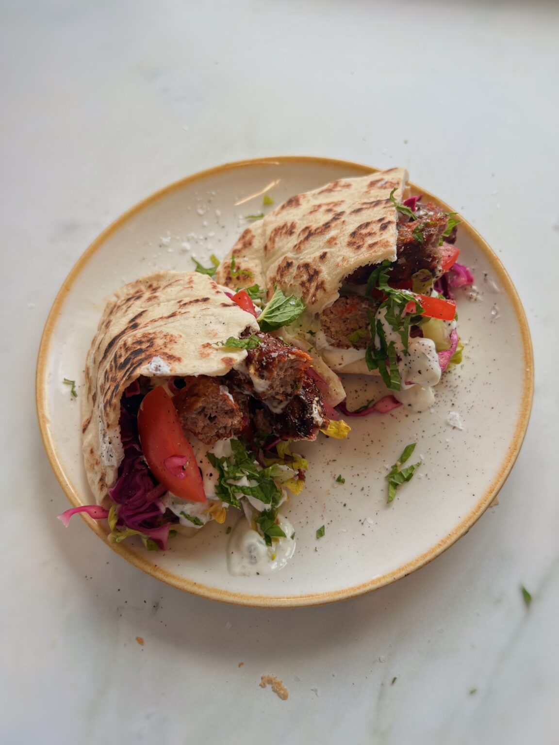 Lamb Kofta Pitas Cranstons