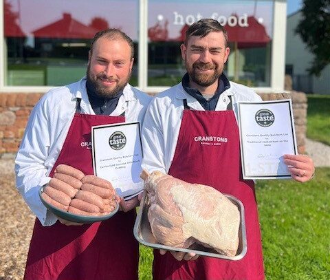 Cranstons win 2 Great Taste Golds !